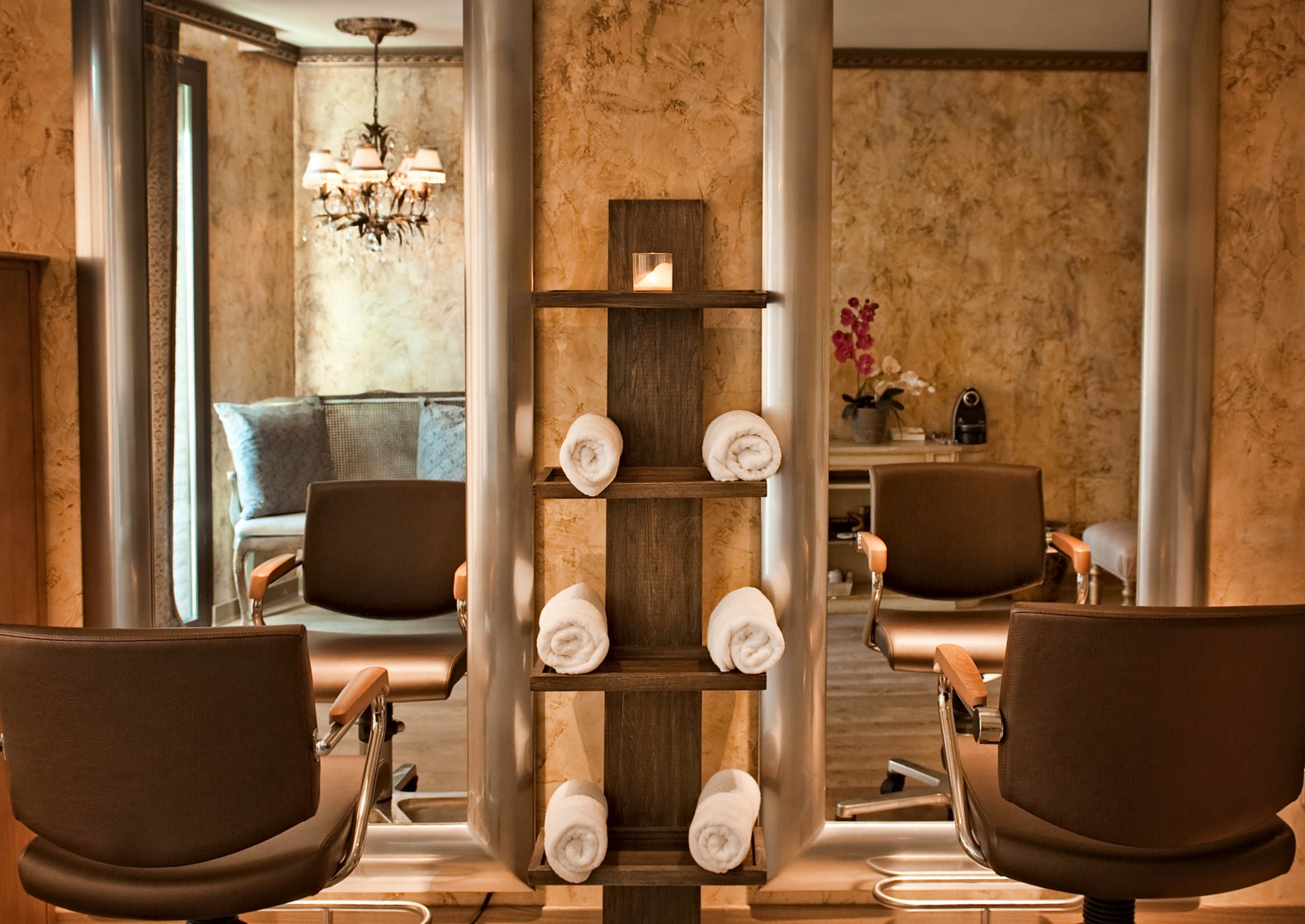 Get ready in our Beauty Center